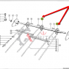 Pinion ax transportor combina Claas